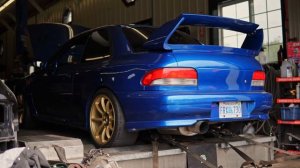 EZ30R turbo dyno sound GC8 STI
