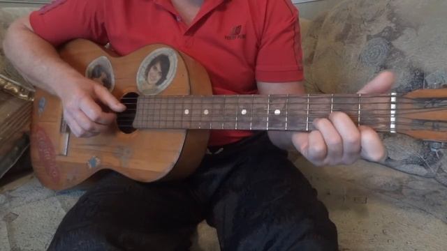 Обучение игре на гитаре.Песня ТОПОЛЯ. Самоучитель №2 смотреть онлайн