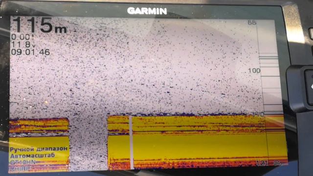 Garmin striker vivid 9 sv transducer GT10hn-if  .lake Baikal.24 февраля 2023 г.