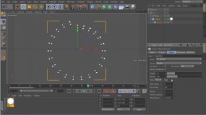 46. Видеотуториал по Cinema 4d:  Создание простой 2д графики замена shape layers HD