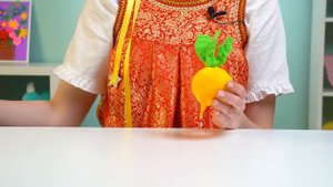 #Сказка про репку смотреть Лепим из пластилина пошагово