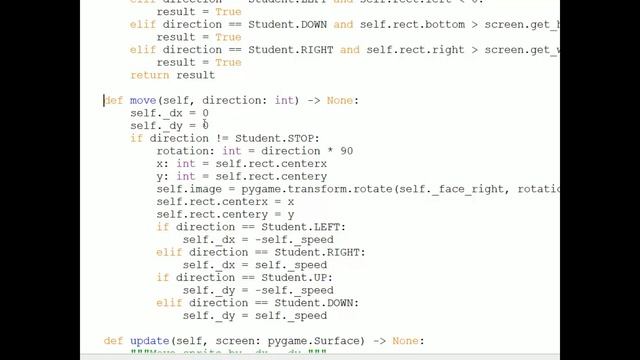 Scrolling terrain in pygame; No Background Music; Objects & Games with Python Chapter 10 Video 8