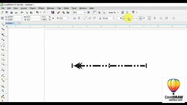 CRD13 Learn CorelDRAW Graphics Suite - Access the Eraser, Freehand, Point line, Bezier, Desire Tool смотреть онлайн