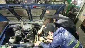 установка выхлопа стингер на 2107