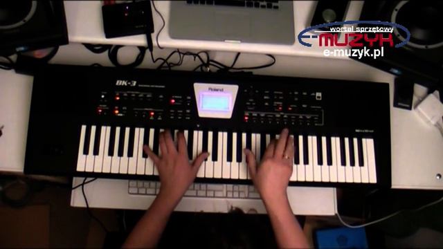 Roland BK-3 Prototype Test - Example 1 for the test