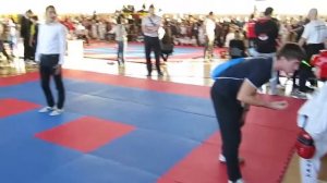 Taekwondo ITF Нуруллин Тимур (МШТ) - Овсянников Алексей (БлэкБелт) VII Кубок МШТ 1/4