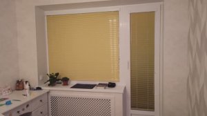 Кассетные горизонтальные жалюзи.