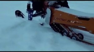 МотоСноубайк самодельный