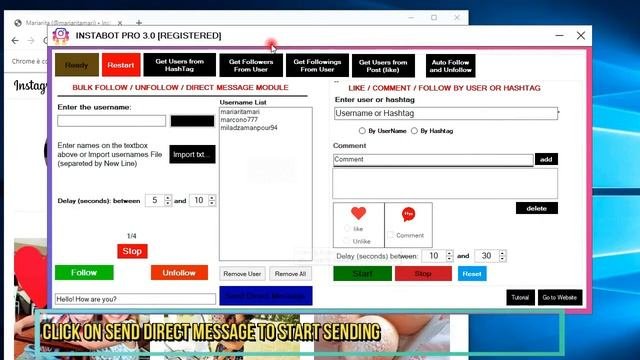 InstaBot PRO_ How To Send Instagram Messages