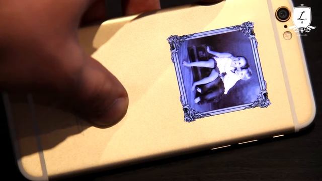 iPhone 6 со светящимся логотипом «Детское фото» смотреть онлайн