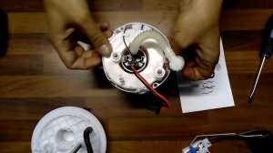 Разборка топливного насоса SOLARIS 11- ACCENT 11- (disassemble the fuel pump SOLARIS 11- ACCENT 11-