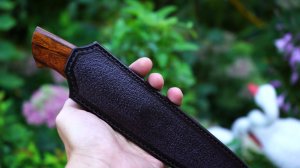 Делаю Нож из самой красивой стали Thor