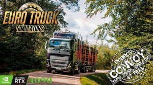 Euro Truck Simulator 2 на руле Fanatec DD1 / RTX4090 Конвой Dobrov 47RUS