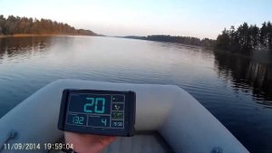 Ротан 410 +Tohatsu 9,8 + 3чел = 23кмч