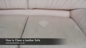 Химчистка кожанного дивана