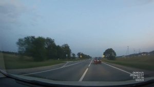 Видеорегистратор ACV GQ314 вечер трасса