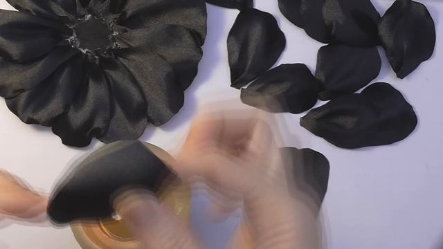 DIY Элегантная заколка своими руками. Мастер класс. Elegant hairpin смотреть онлайн