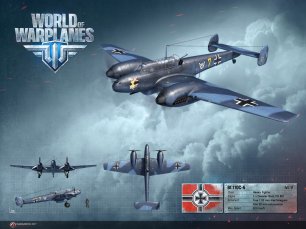 World of Warplanes: Bf110 C-6 #4