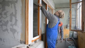 установка деревянных окон, монтаж деревянных окон
