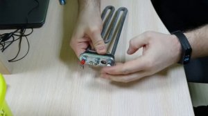 Заглушка вместо датчика температуры в ТЭН стиральной машины