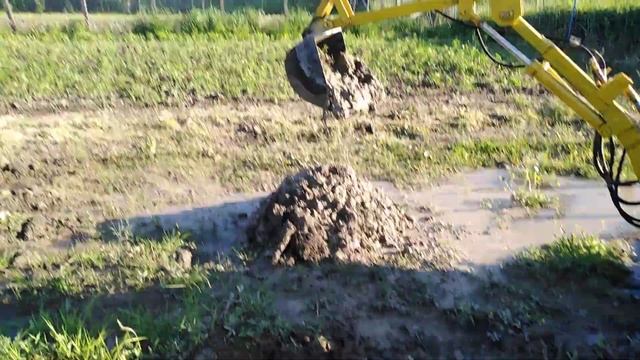 эксковатор в деле