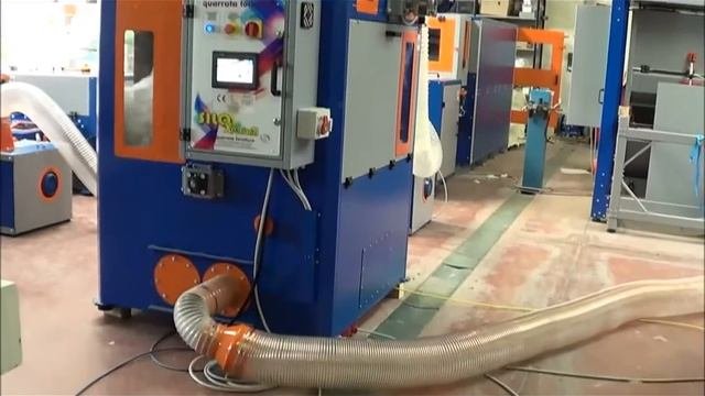 Линия по производству мебельных подушек.