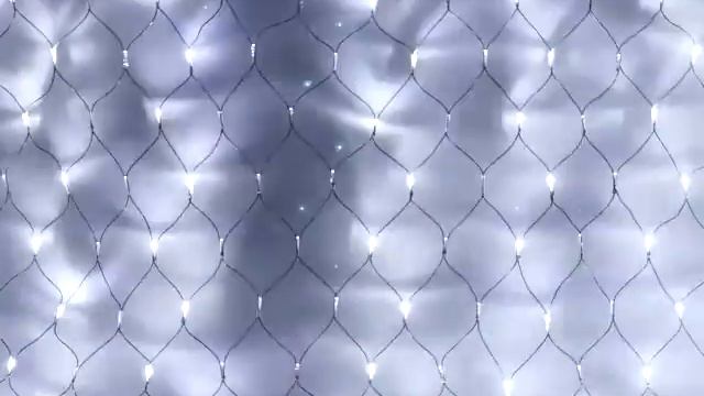 Светодиодная сетка LED-SNL (мульти светодиоды/черный провод) с контроллером смотреть онлайн