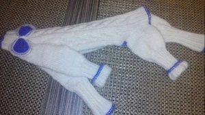 Вязаный спицами КОМБИНЕЗОН для СОБАКИ своими руками БЫСТРО ДЁШЕВО и СЕРДИТО