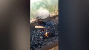 огонь мини печки