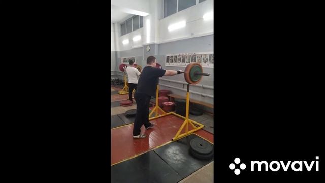 Жим стоя Канал киборг 115кг и 120кг слегка читинг :)