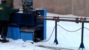 Станок правильно-отрезной ПРА 499А. Станок для правки и резки арматуры