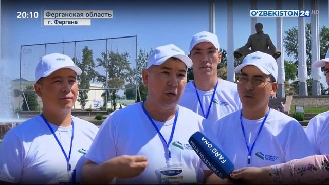 Фестиваль под девизом «Молодежь нового Узбекистана, объединятесь!» в Фергане смотреть онлайн