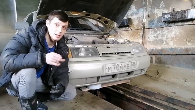Промывка системы охлаждения на ваз 2112, плохо греет печка! В машине холодно... смотреть онлайн