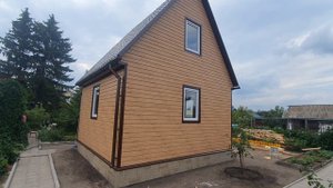 Дачный дом 5/5м с мансардой от компании Лесное раздолье Омск