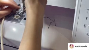 Корзинка из хлопкового шнура