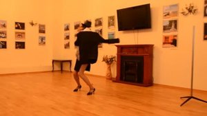 Сергей и Лариса Танго с манекеном