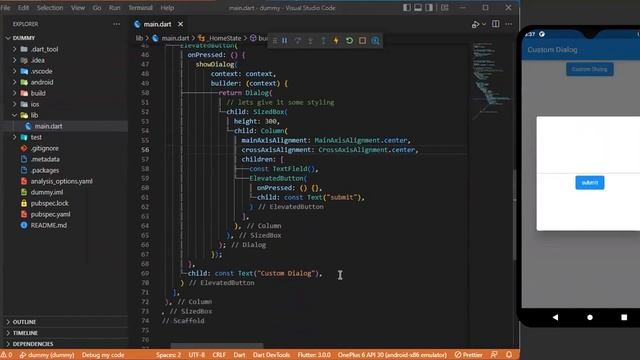 Flutter - Custom Dialog