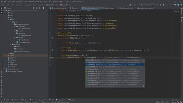 CRUD with Java Spring boot Rest API Spring WEB Spring DATA JPA смотреть онлайн