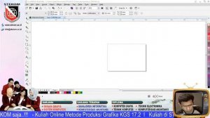 Review Desain Sablon dengan CorelDraw. Kuliah Online STEKOM Semarang