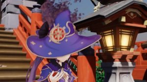 genshin impact mona animation (gore warning)