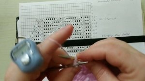 Бабушкин Платок Спицами.Часть 2. Кайма./Knitted head scarf