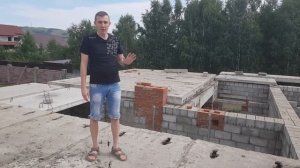 Строим таунхаус! | Большой дом из блока на 4 семьи