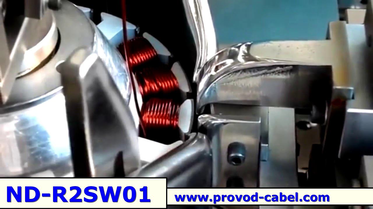 ND-R2SW01 Станок намотки статоров синхронного двигателя