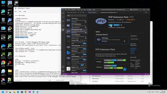 PHP Debuging with Visual Studio Code full guide.