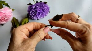 Панно 3д на стену своими руками Картон и хозяйственный шнур Цветы из лент\Master diy