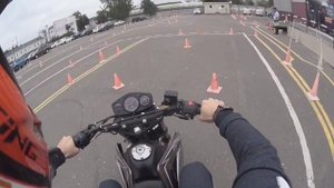 Сдаём экзамен категория А площадка ГИБДД Коломна