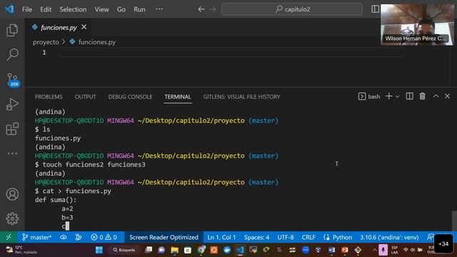 Sesión 12: Comandos de Linux, Git y Github, Funciones en pythos смотреть онлайн