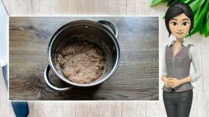 Каша из гречневых хлопьев на молоке