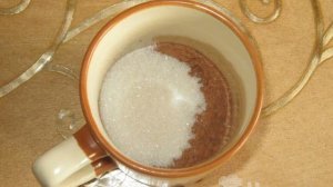 Какао напиток с мороженым