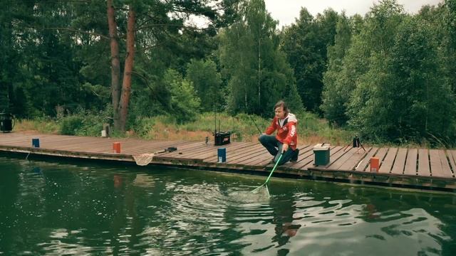 Wacky Rig в ловле прудовой форели
